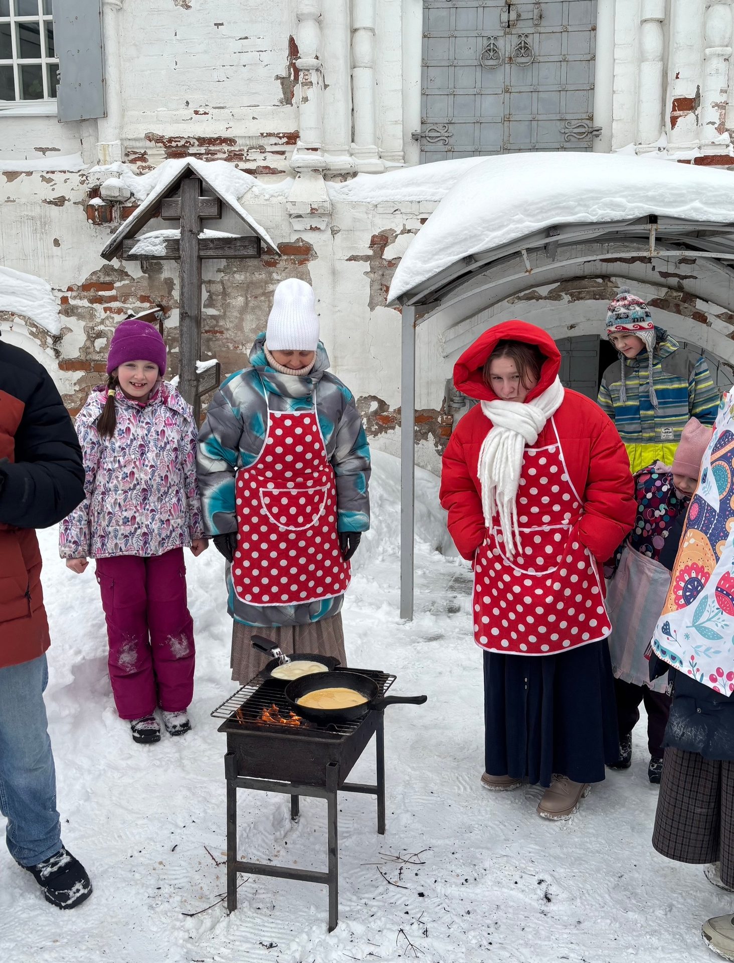 Вознесенское чаепитие с блинами