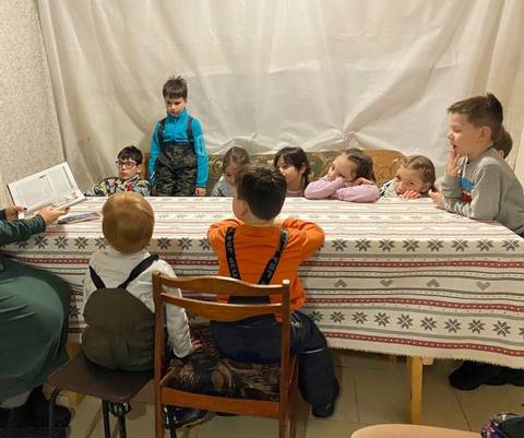 Воскресная школа: Сретение Господне