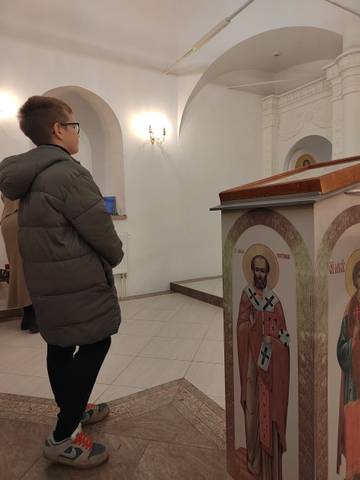 Юные вознесенские прихожане