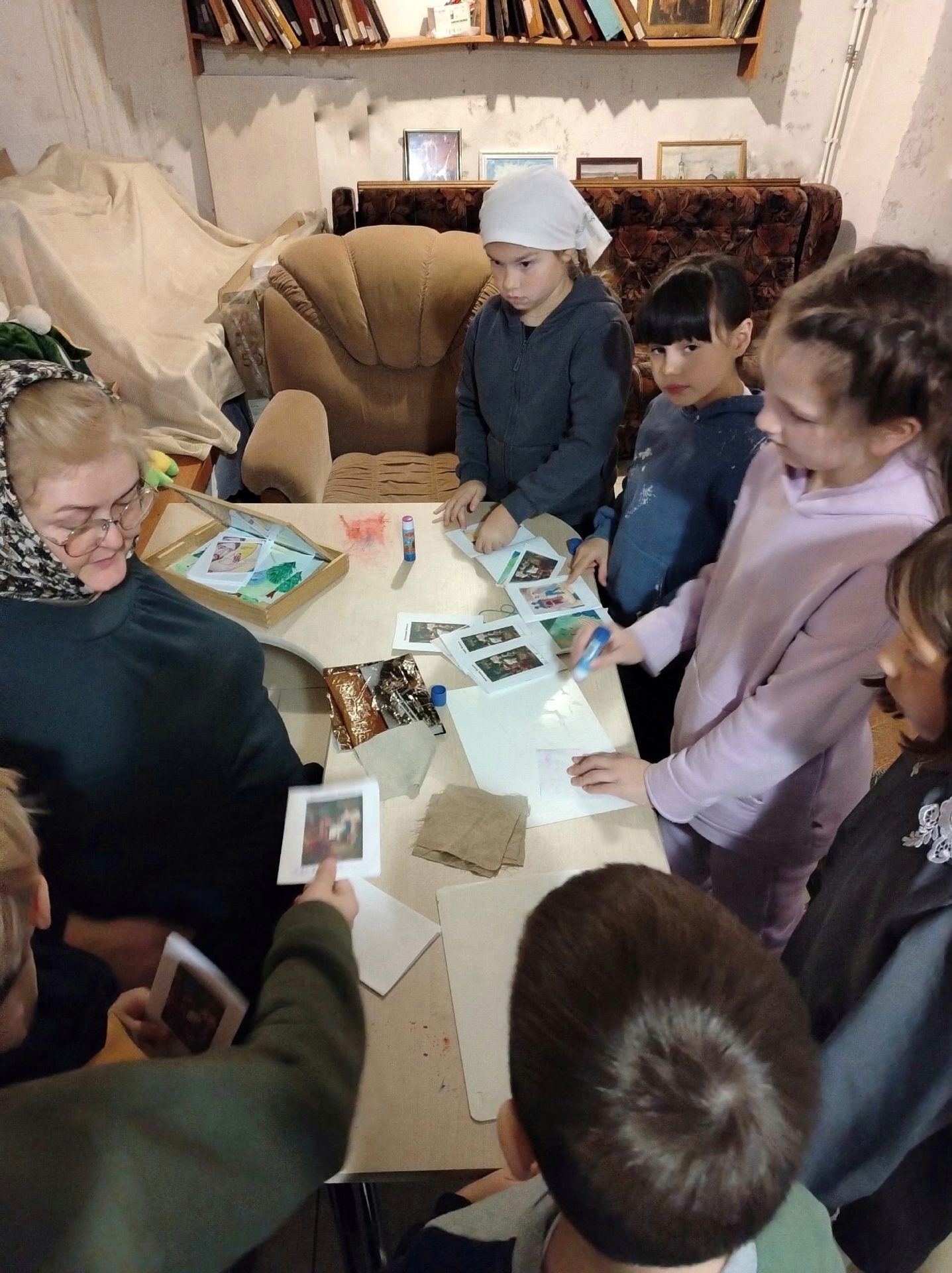 Занятие воскресной школы