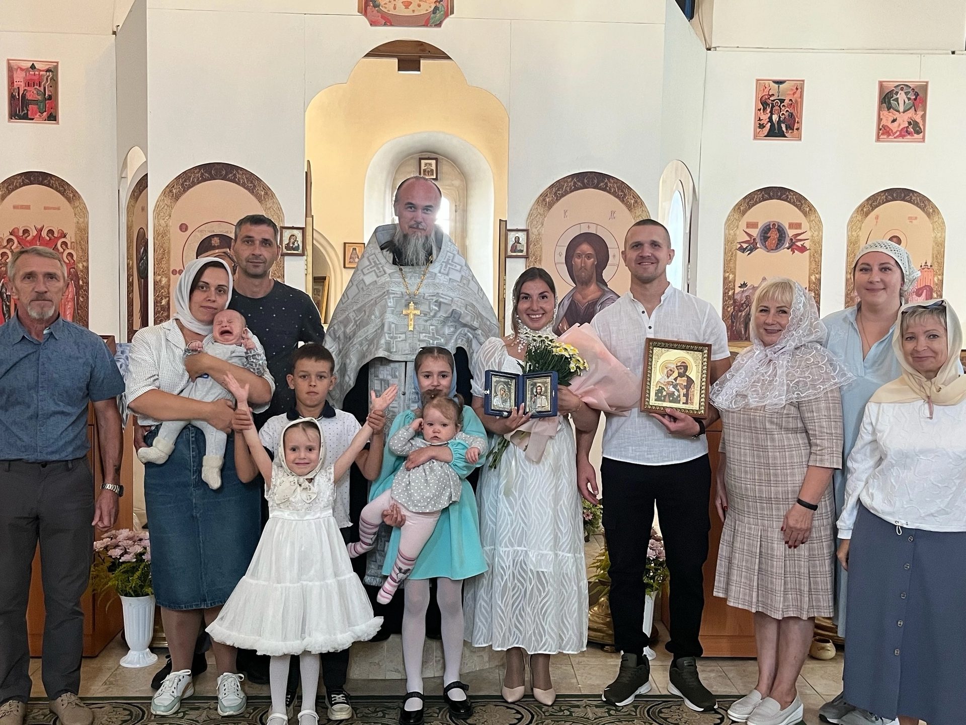 Сегодня в праздник Феодоровской иконы Божией матери состоялось Таинств