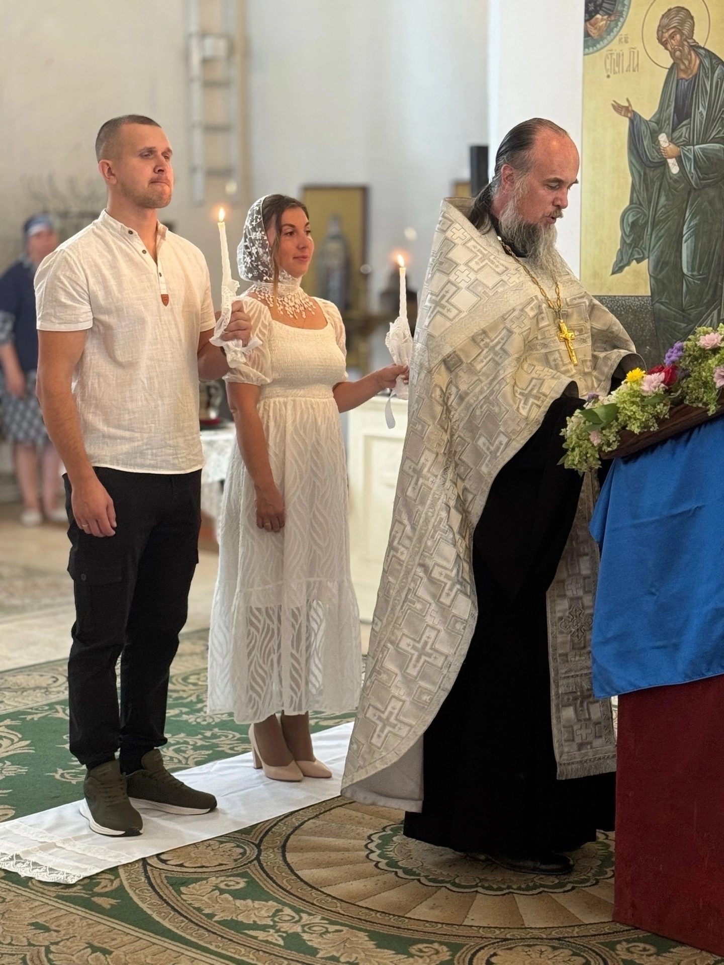 Сегодня в праздник Феодоровской иконы Божией матери состоялось Таинств