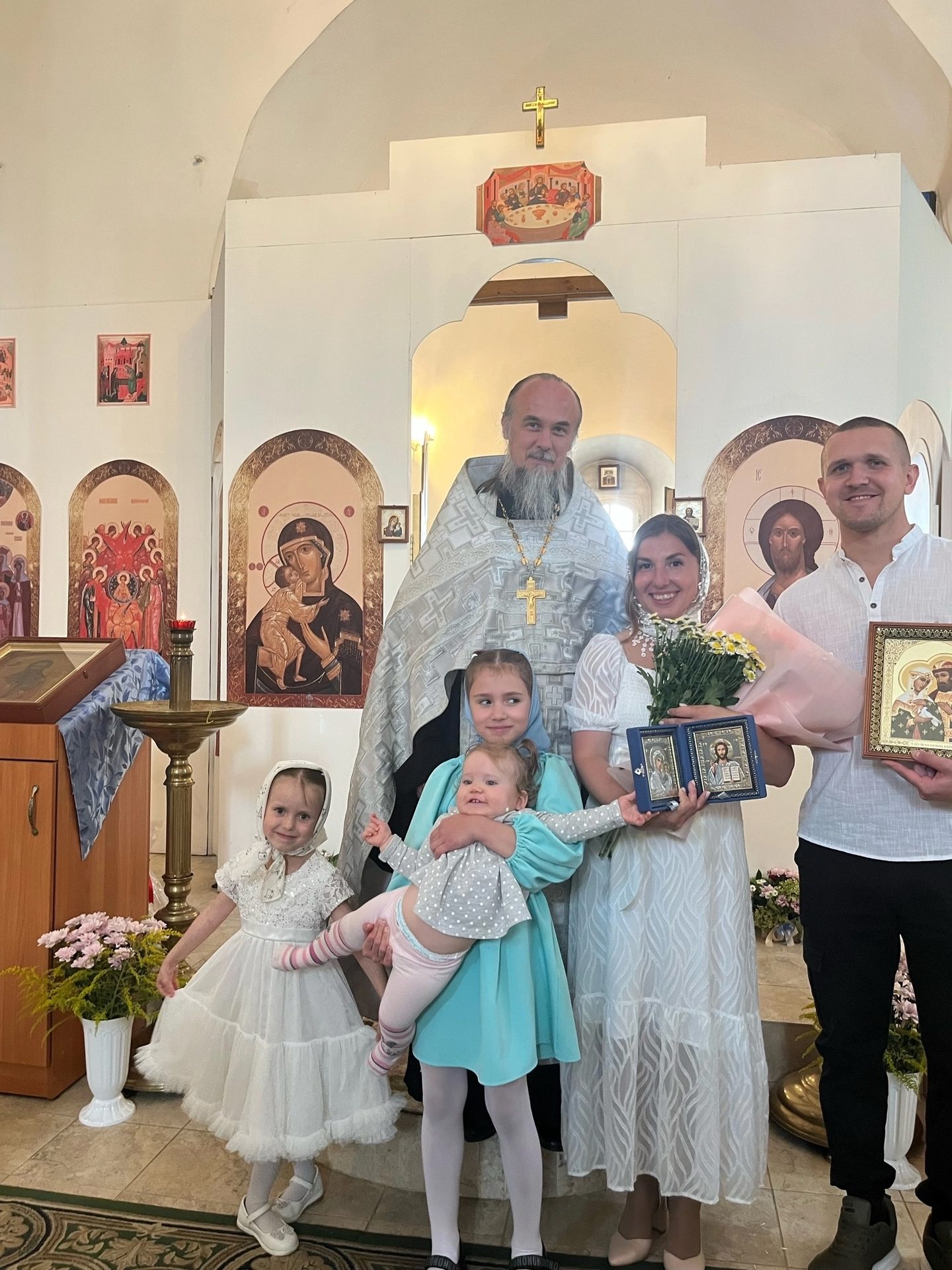 Сегодня в праздник Феодоровской иконы Божией матери состоялось Таинств