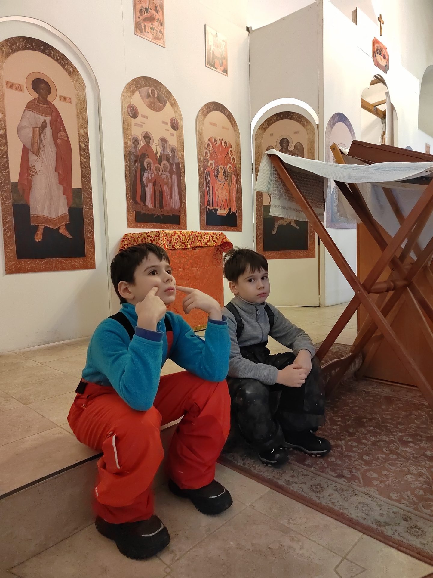 Юные вознесенские прихожане