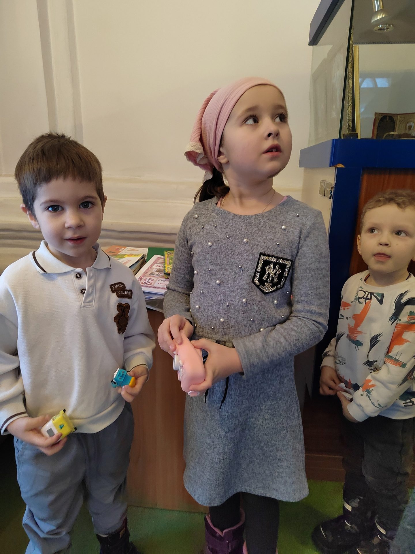 Юные вознесенские прихожане