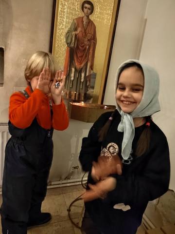 Юные вознесенские прихожане