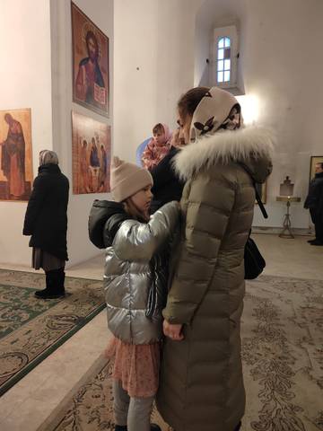 Юные вознесенские прихожане