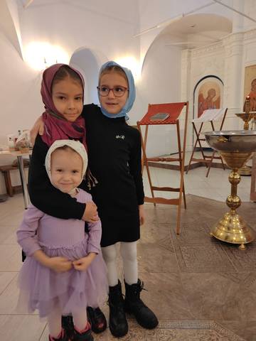 Юные вознесенские прихожане