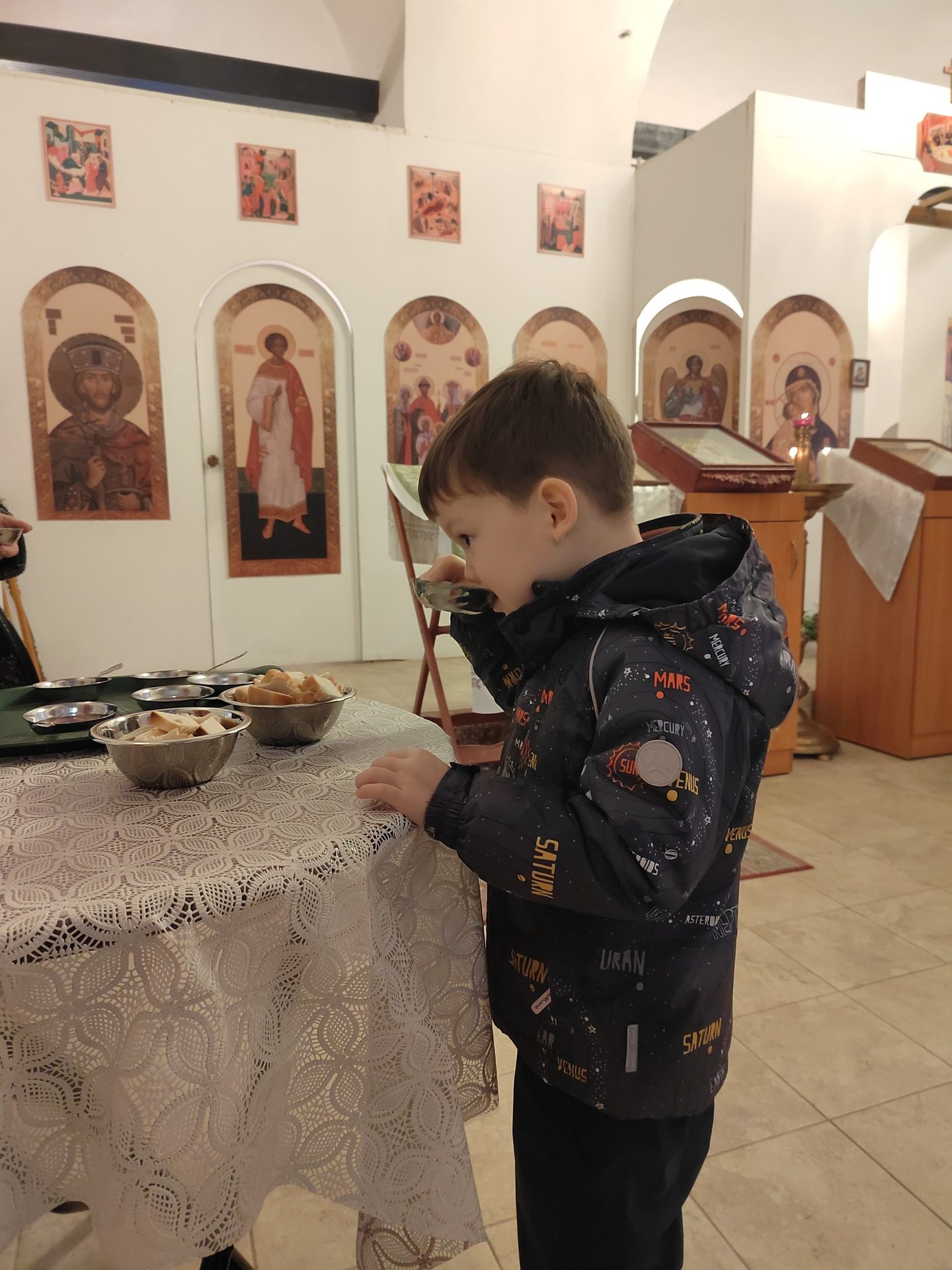 Юные вознесенские прихожане