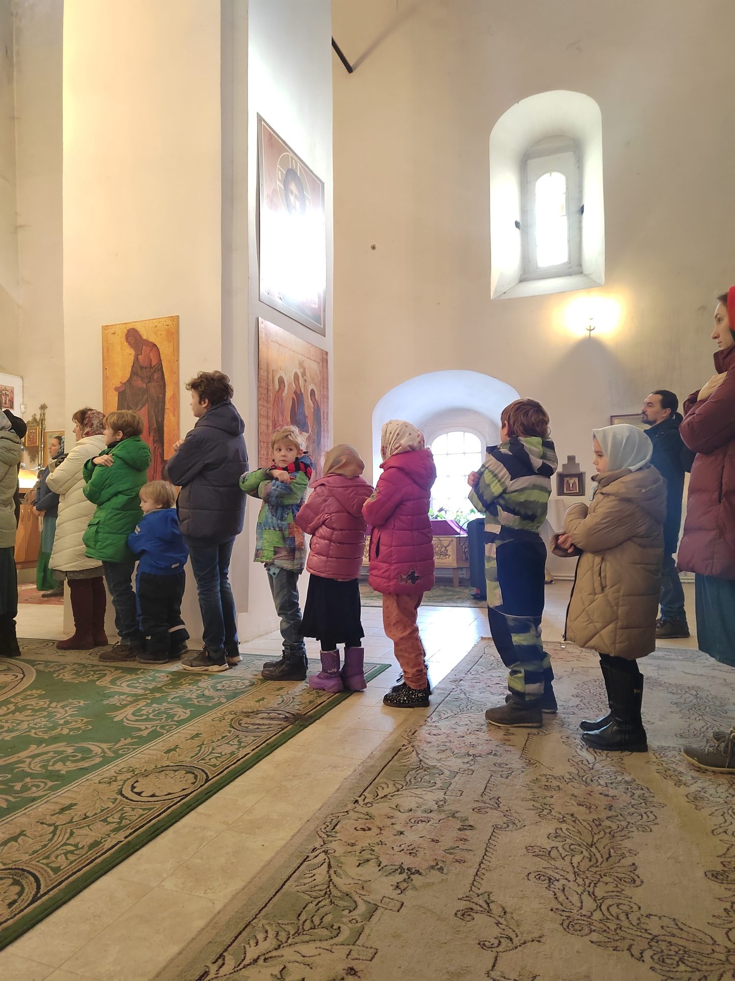 Юные вознесенские прихожане
