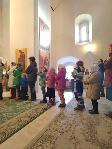 Юные вознесенские прихожане