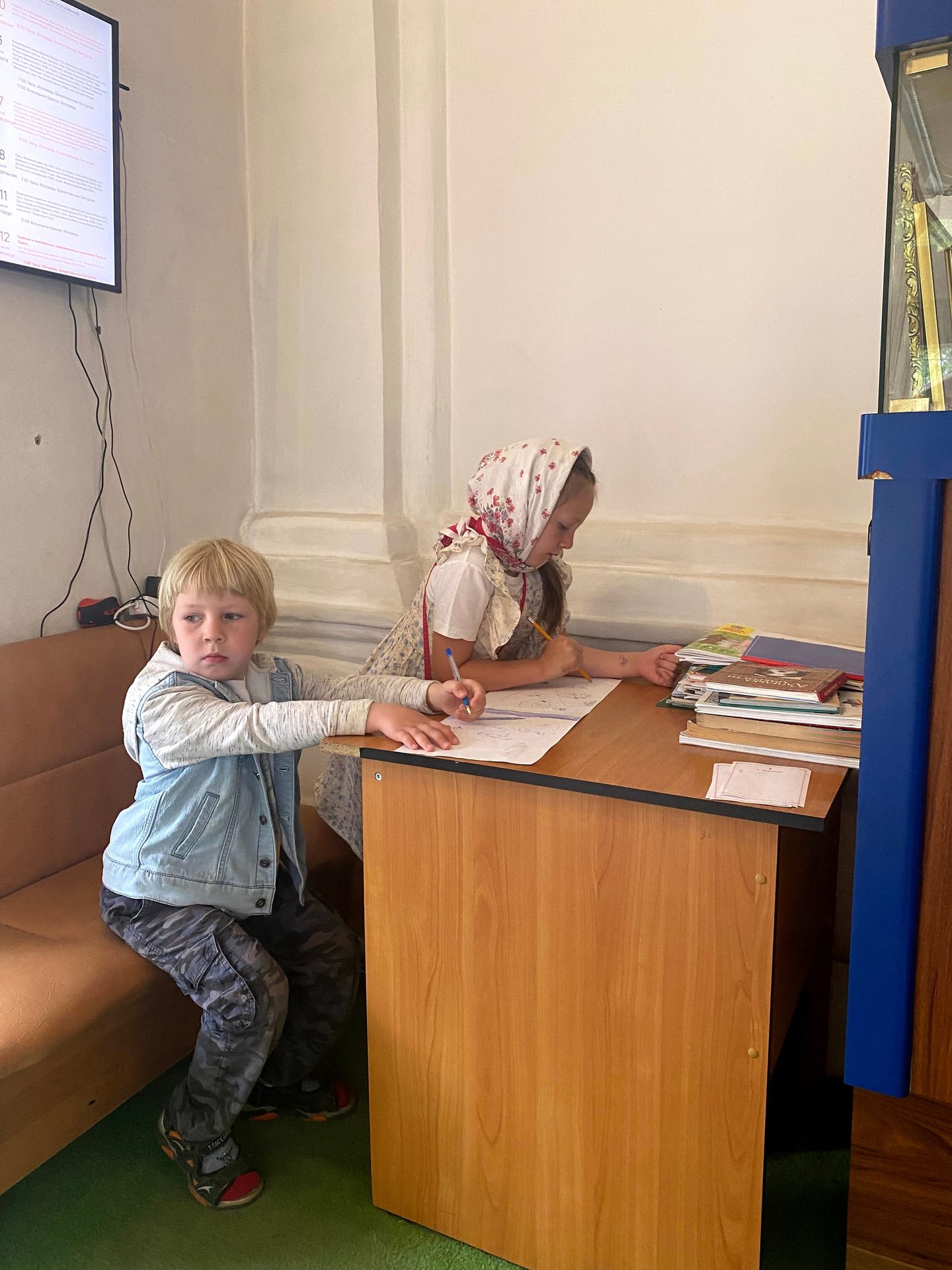 Юные вознесенские прихожане