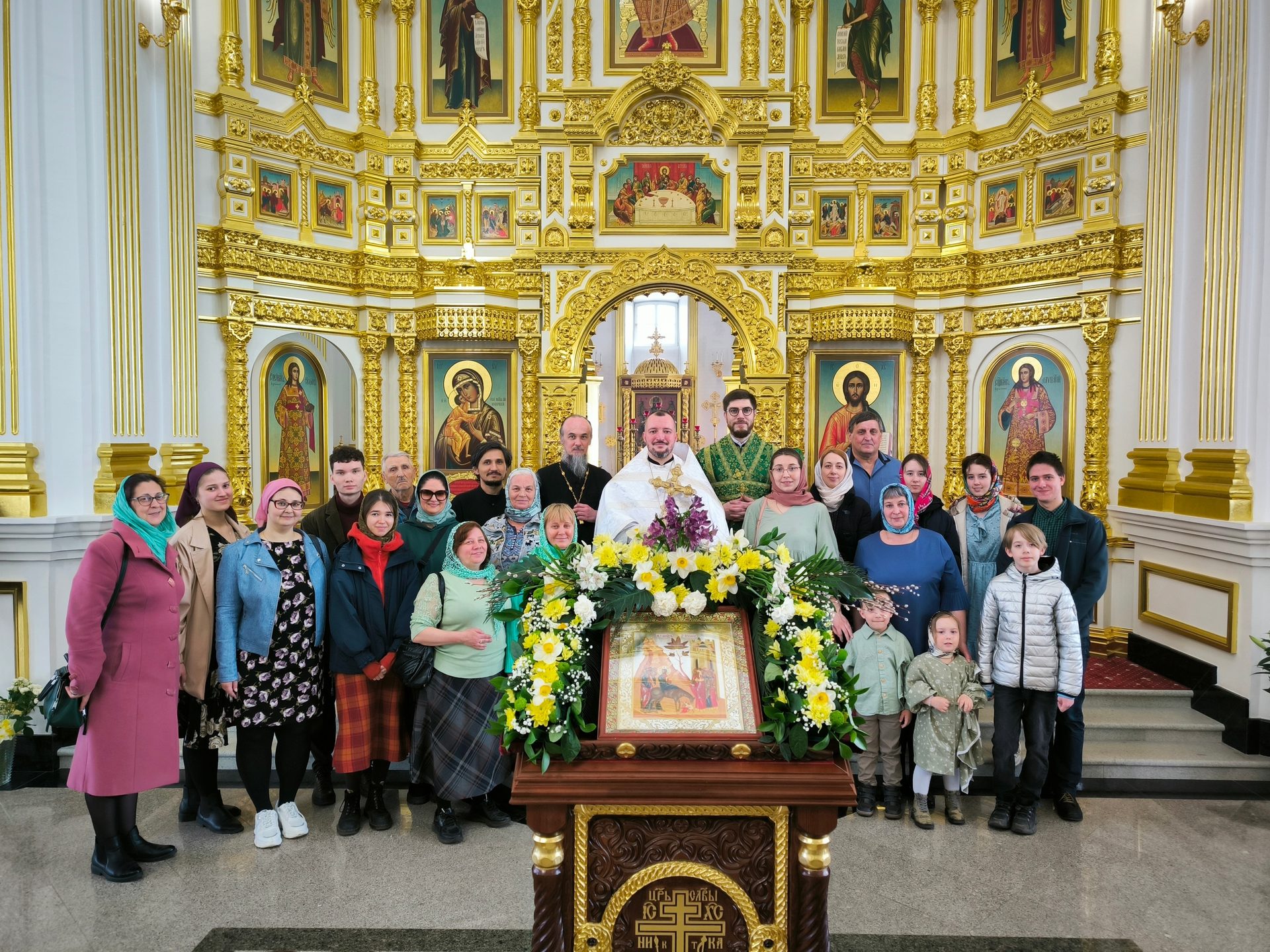 Рукоположение диакона Михаила во священника