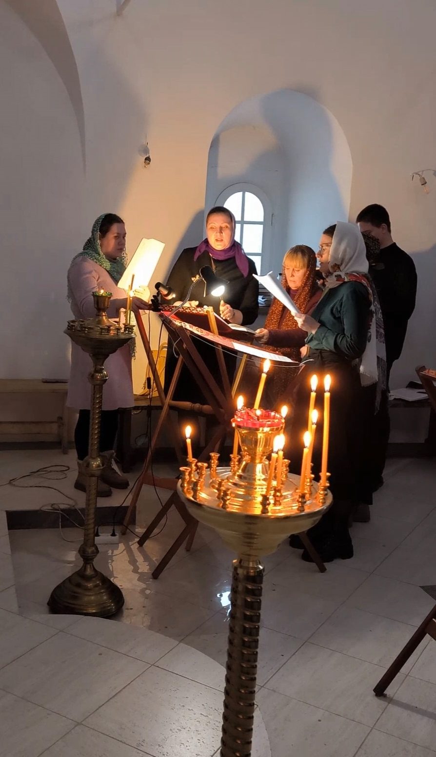 Песнопения Великого поста - тропари Великого повечерия #ВознесенскийХо