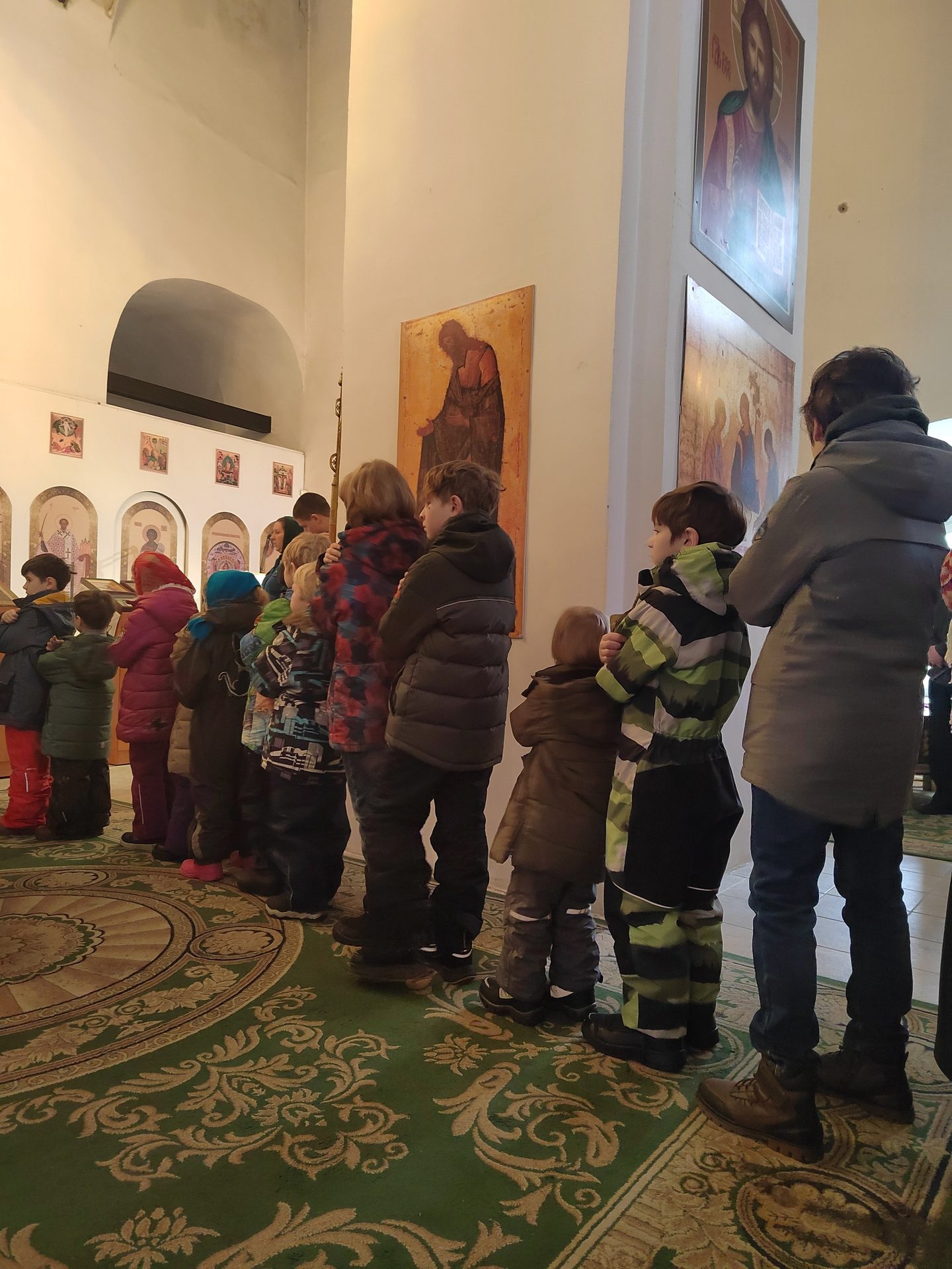Юные вознесенские прихожане