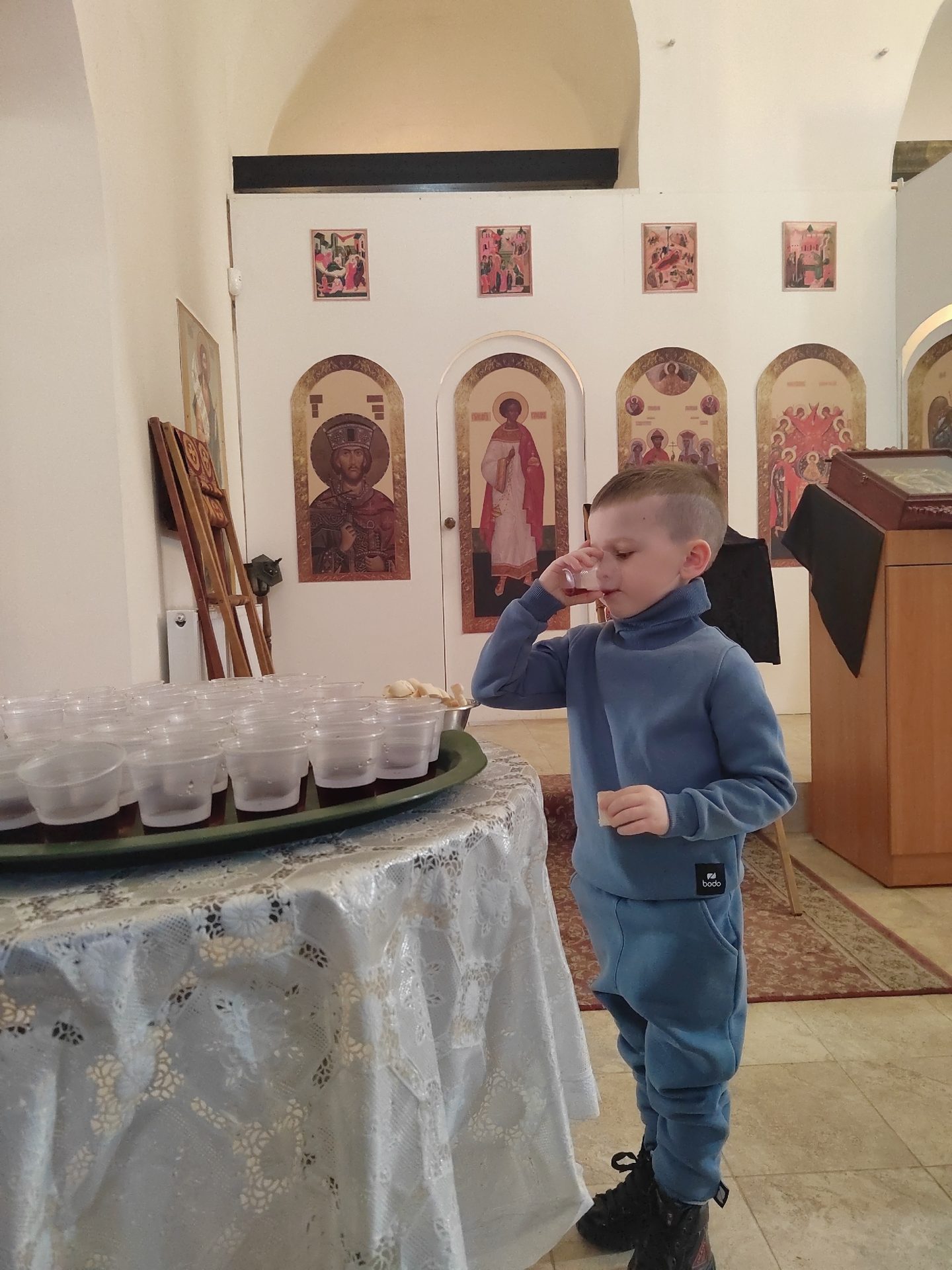 Юные вознесенские прихожане