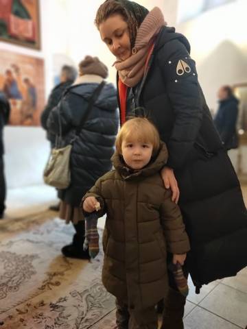 Юные вознесенские прихожане