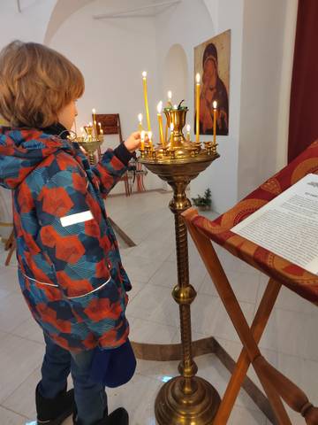 Юные вознесенские прихожане