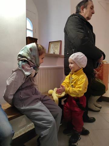 Юные вознесенские прихожане