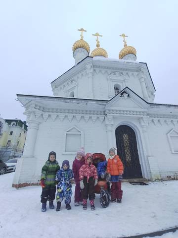 Юные вознесенские прихожане