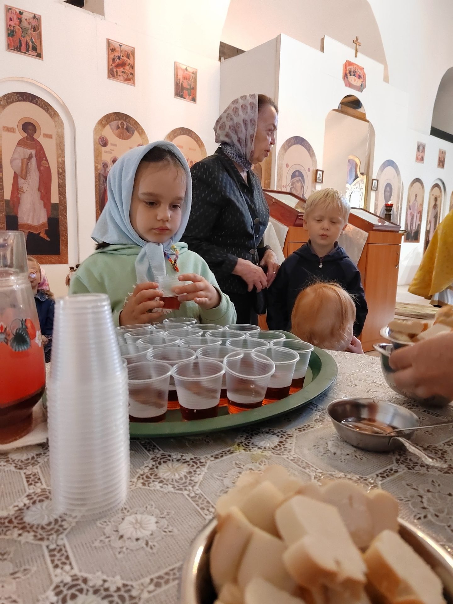 Юные вознесенские прихожане