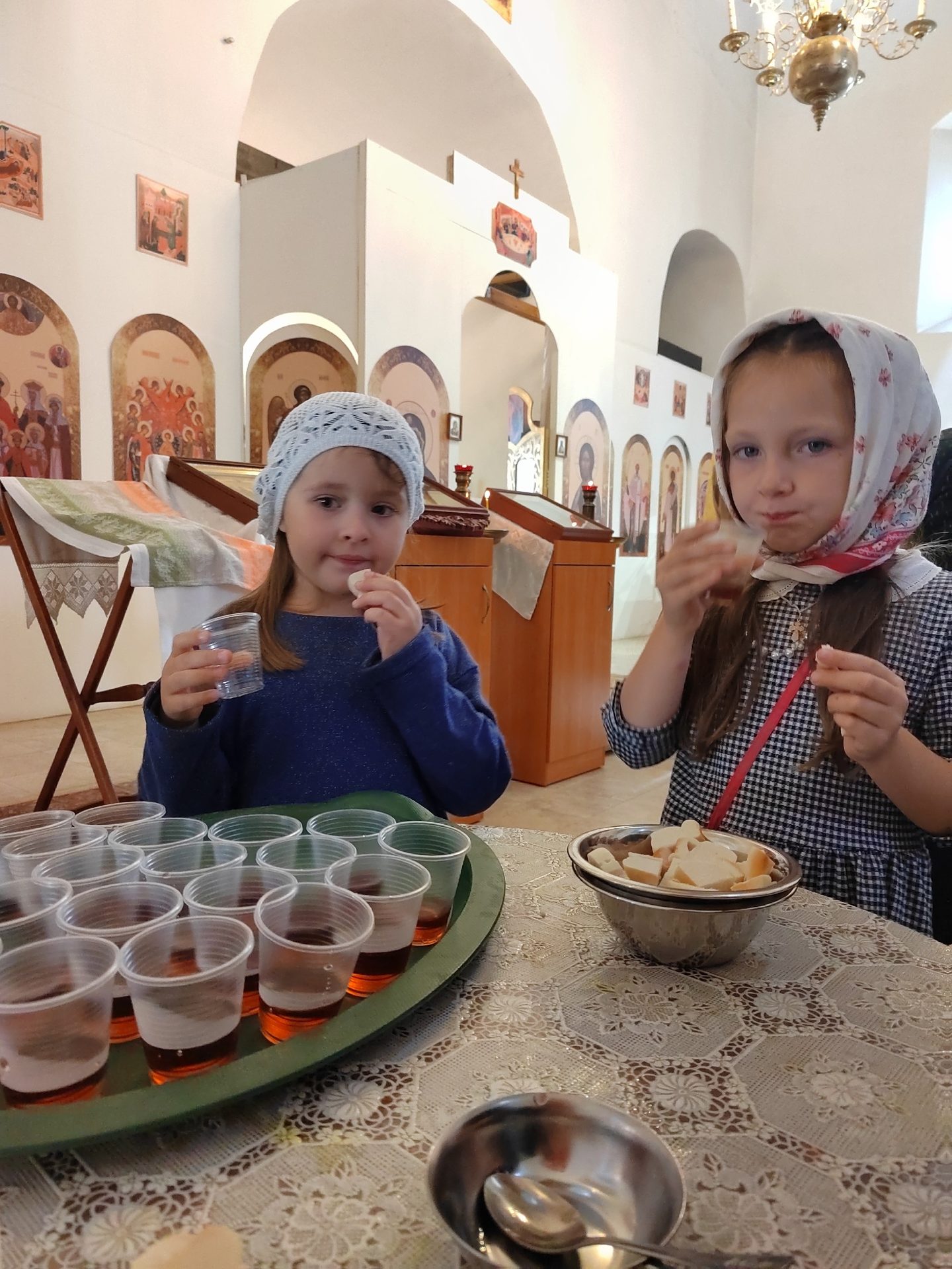 Юные вознесенские прихожане