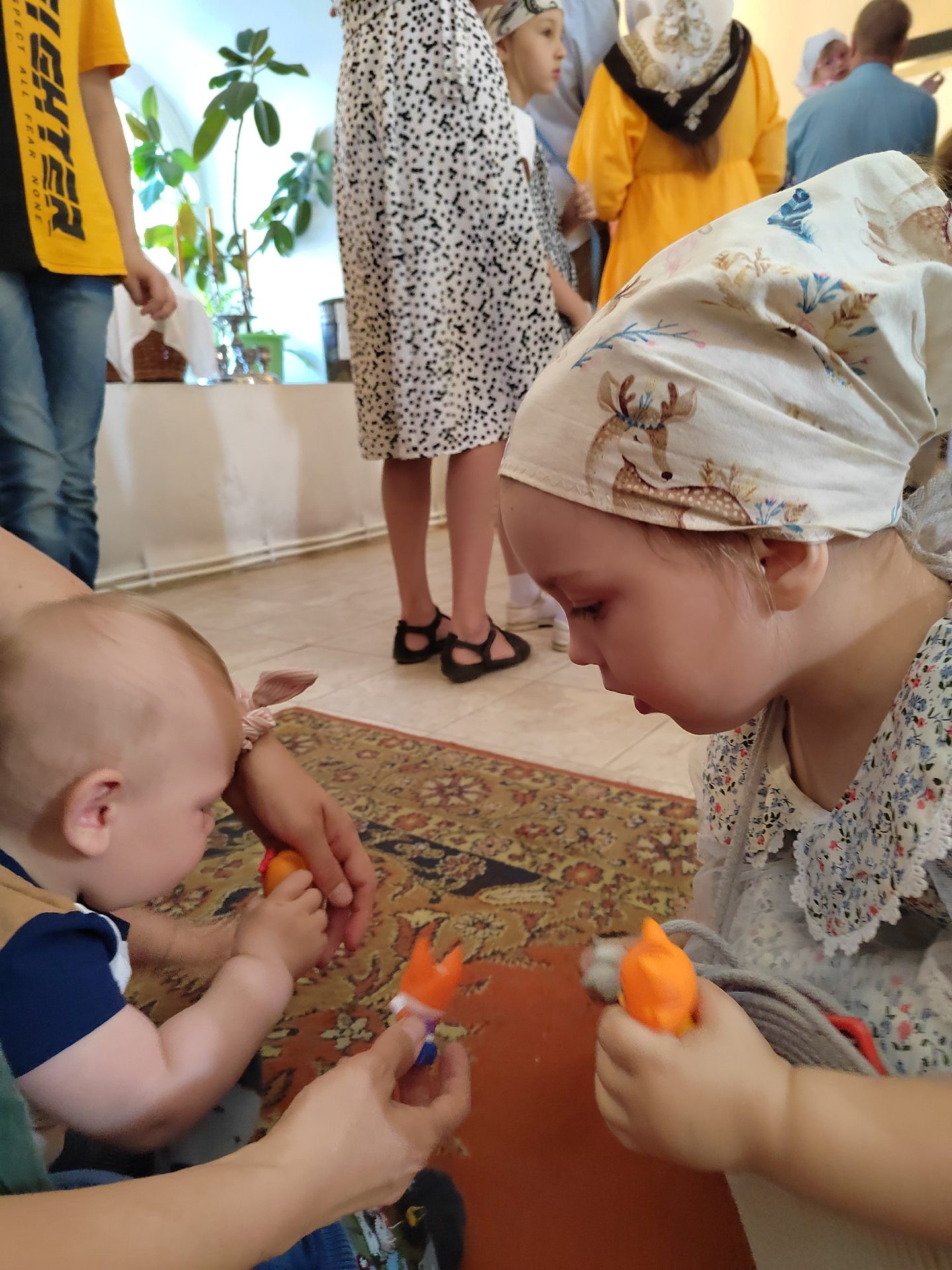 Юные вознесенские прихожане