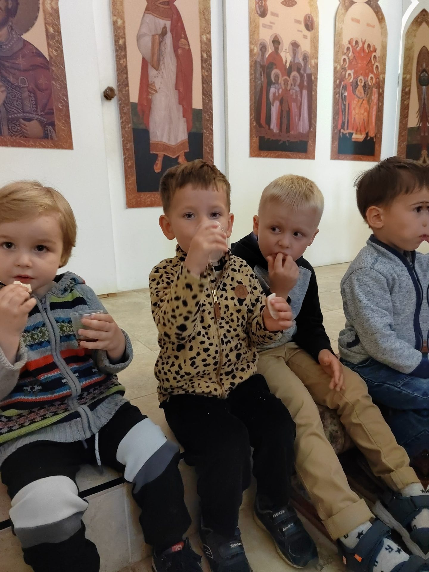 Юные вознесенские прихожане