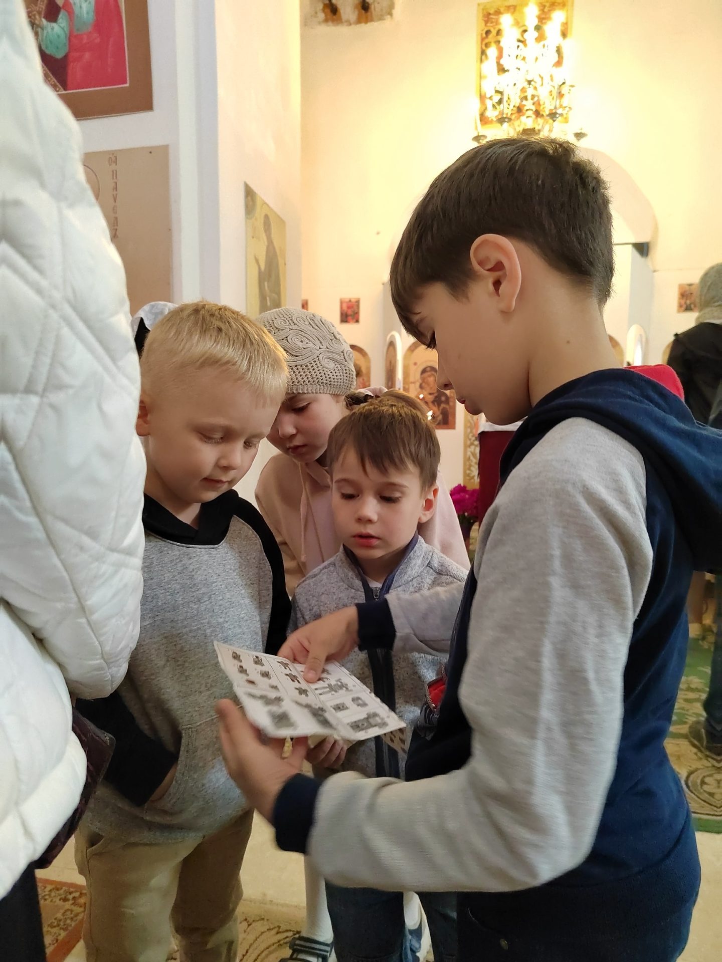 Юные вознесенские прихожане