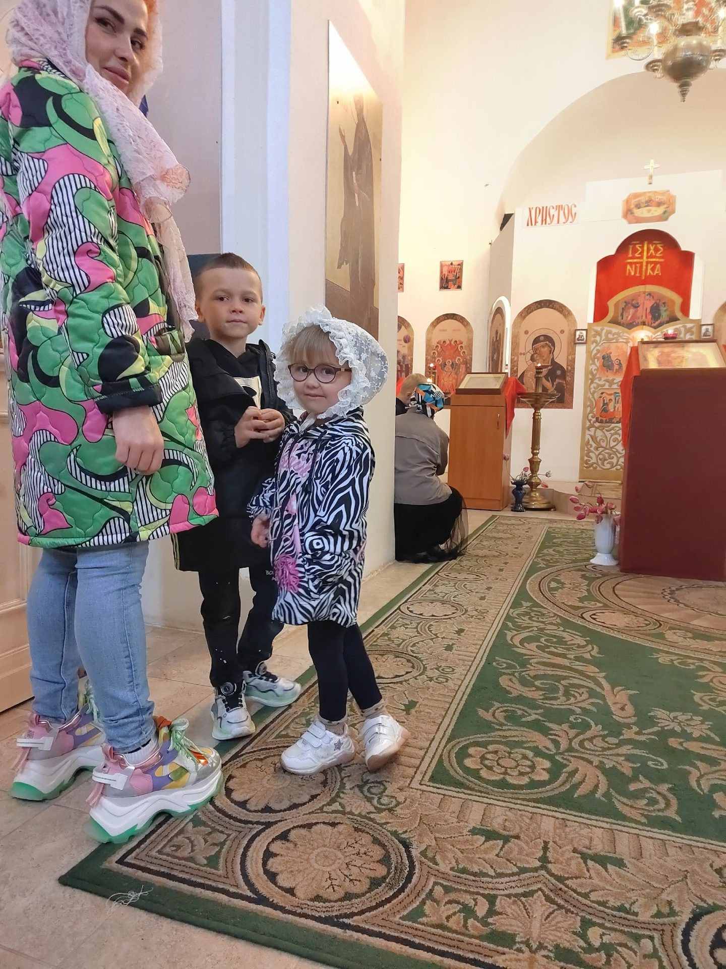 Юные вознесенские прихожане