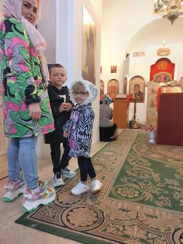 Юные вознесенские прихожане