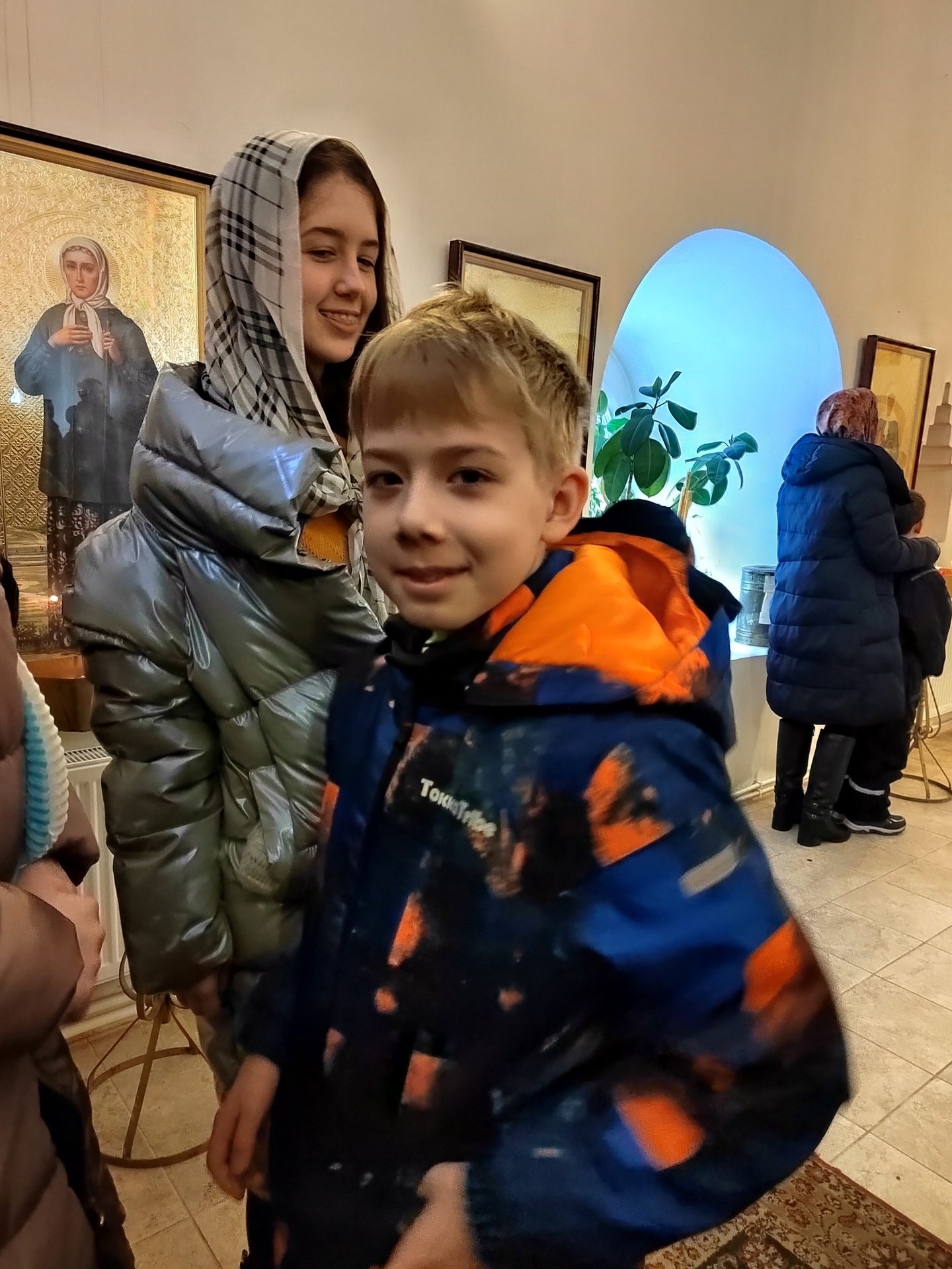 Юные вознесенские прихожане