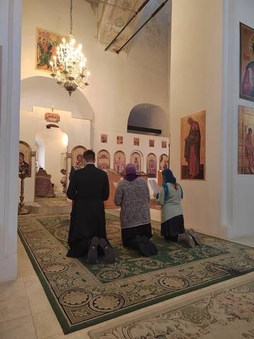 Песнопение «Да исправится молитва моя»