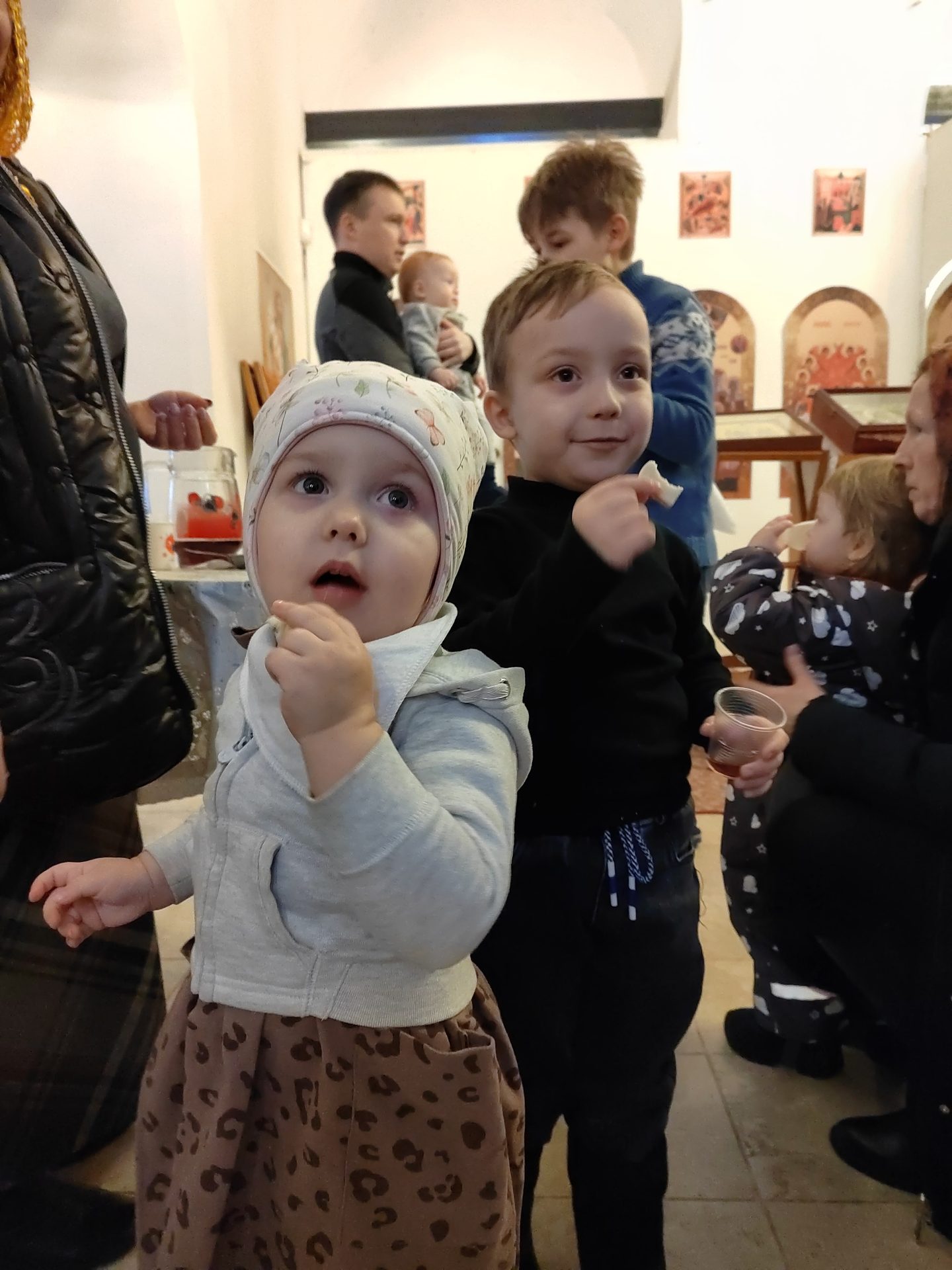 Юные вознесенские прихожане