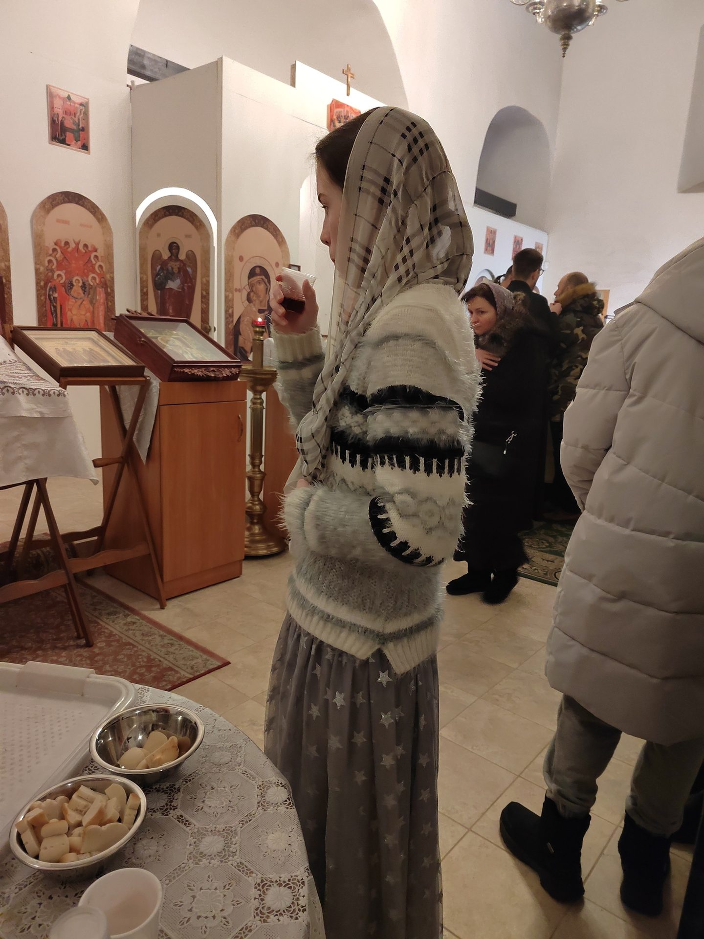 Юные вознесенские прихожане