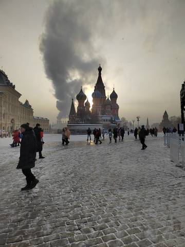 Ещё немного фото с наших прогулок в дни пребывания в Москве 1-3 декабр