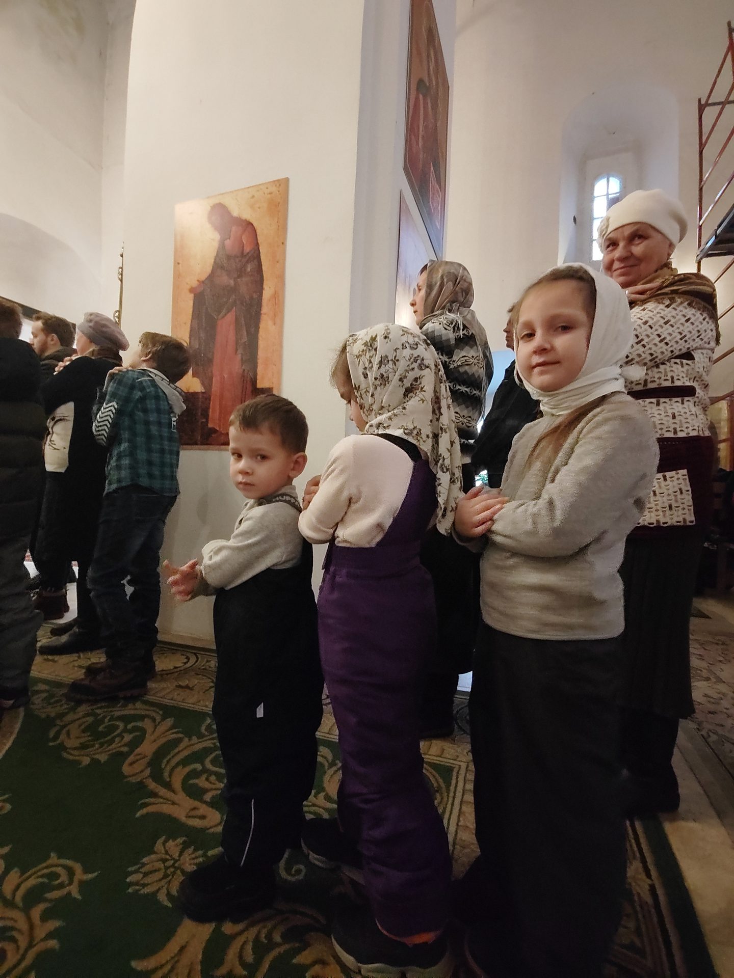Юные вознесенские прихожане