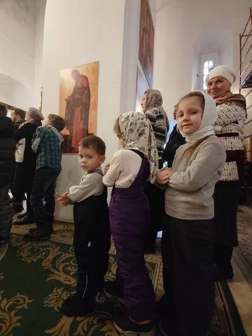 Юные вознесенские прихожане