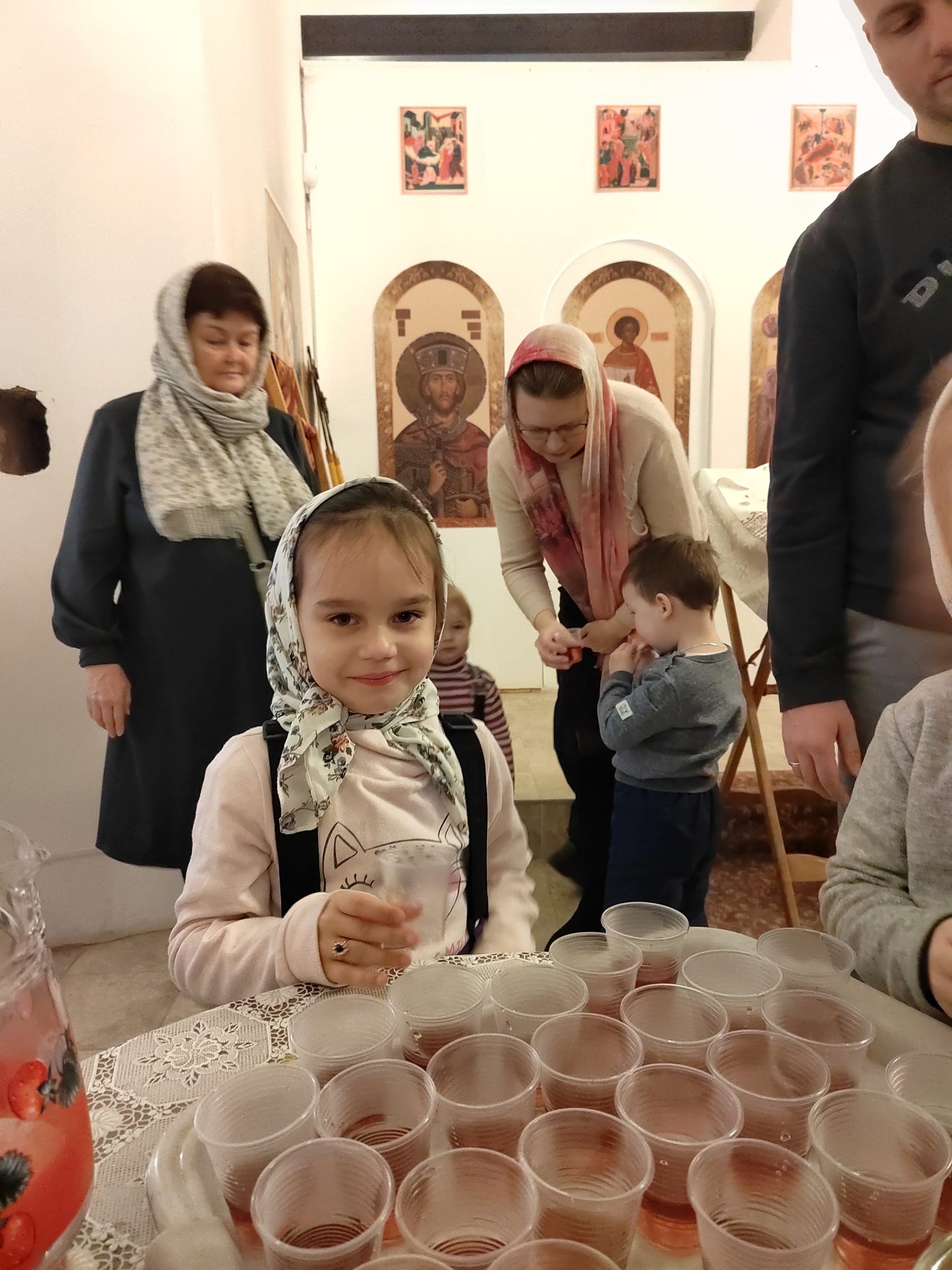 Юные вознесенские прихожане