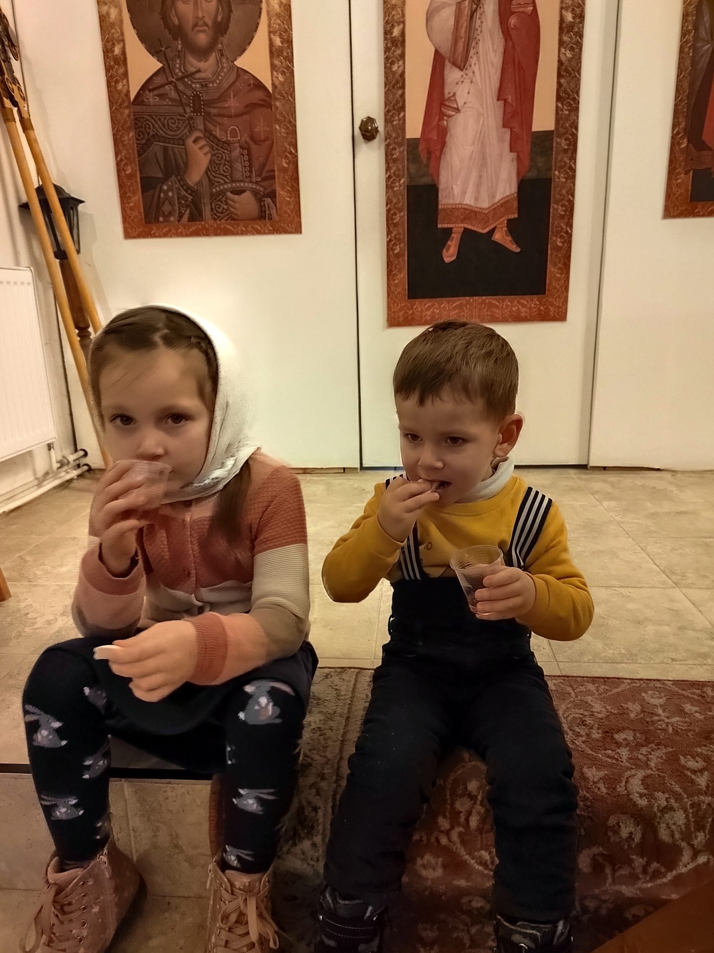 Юные вознесенские прихожане