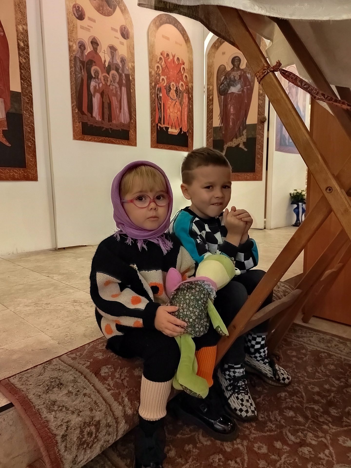 Юные вознесенские прихожане