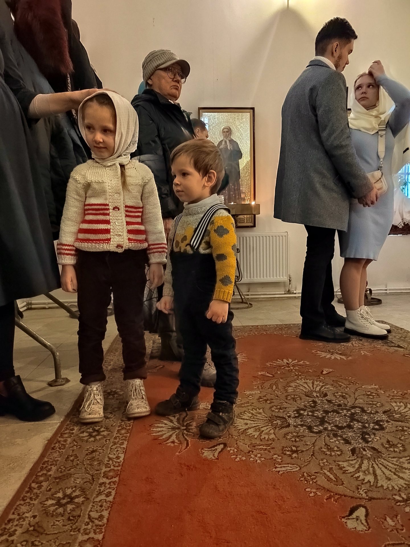 Юные вознесенские прихожане