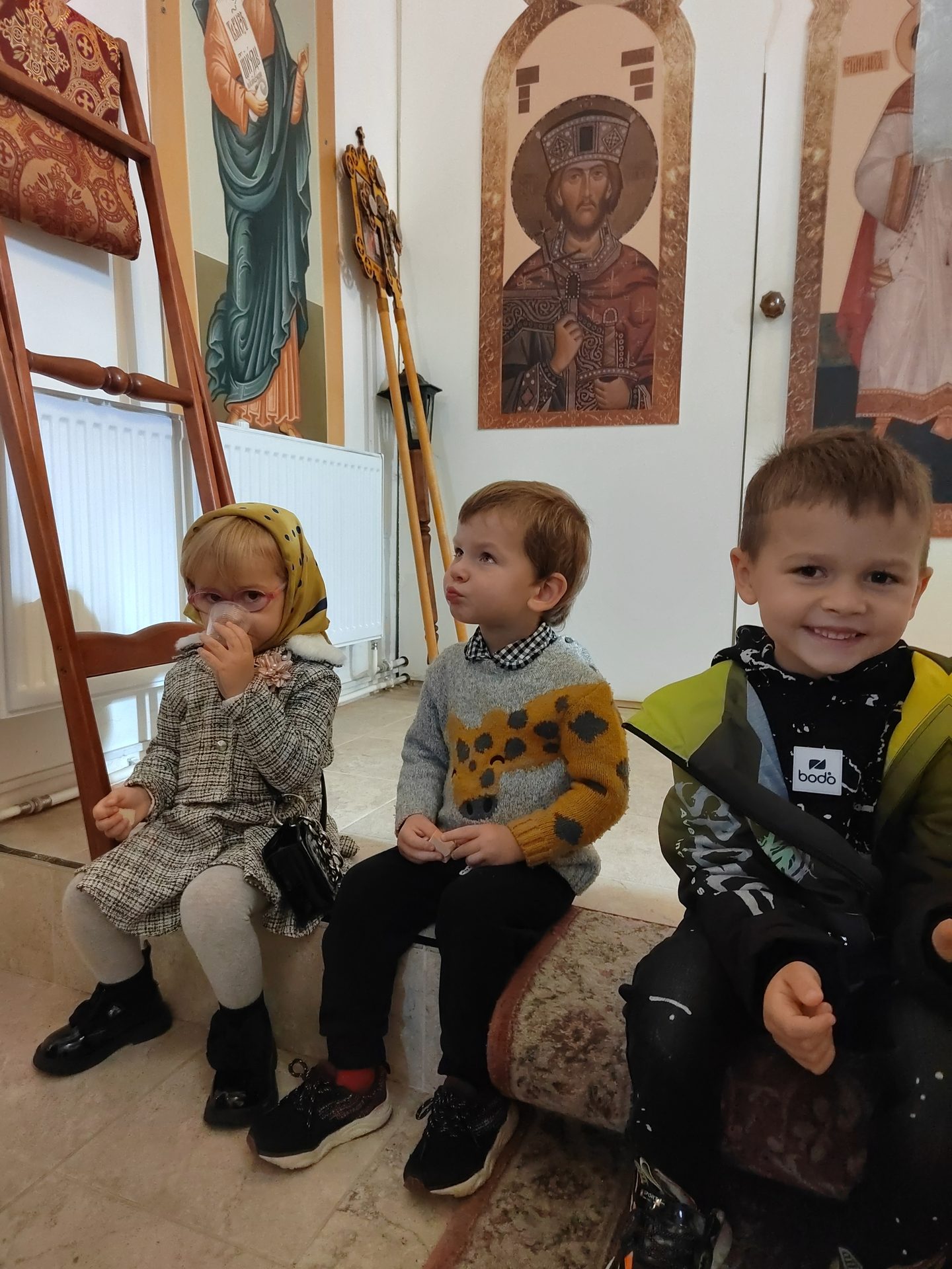 Юные вознесенские прихожане