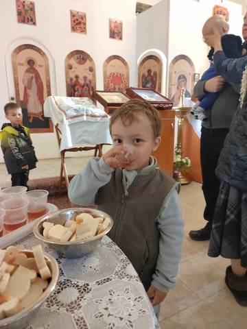Юные вознесенские прихожане