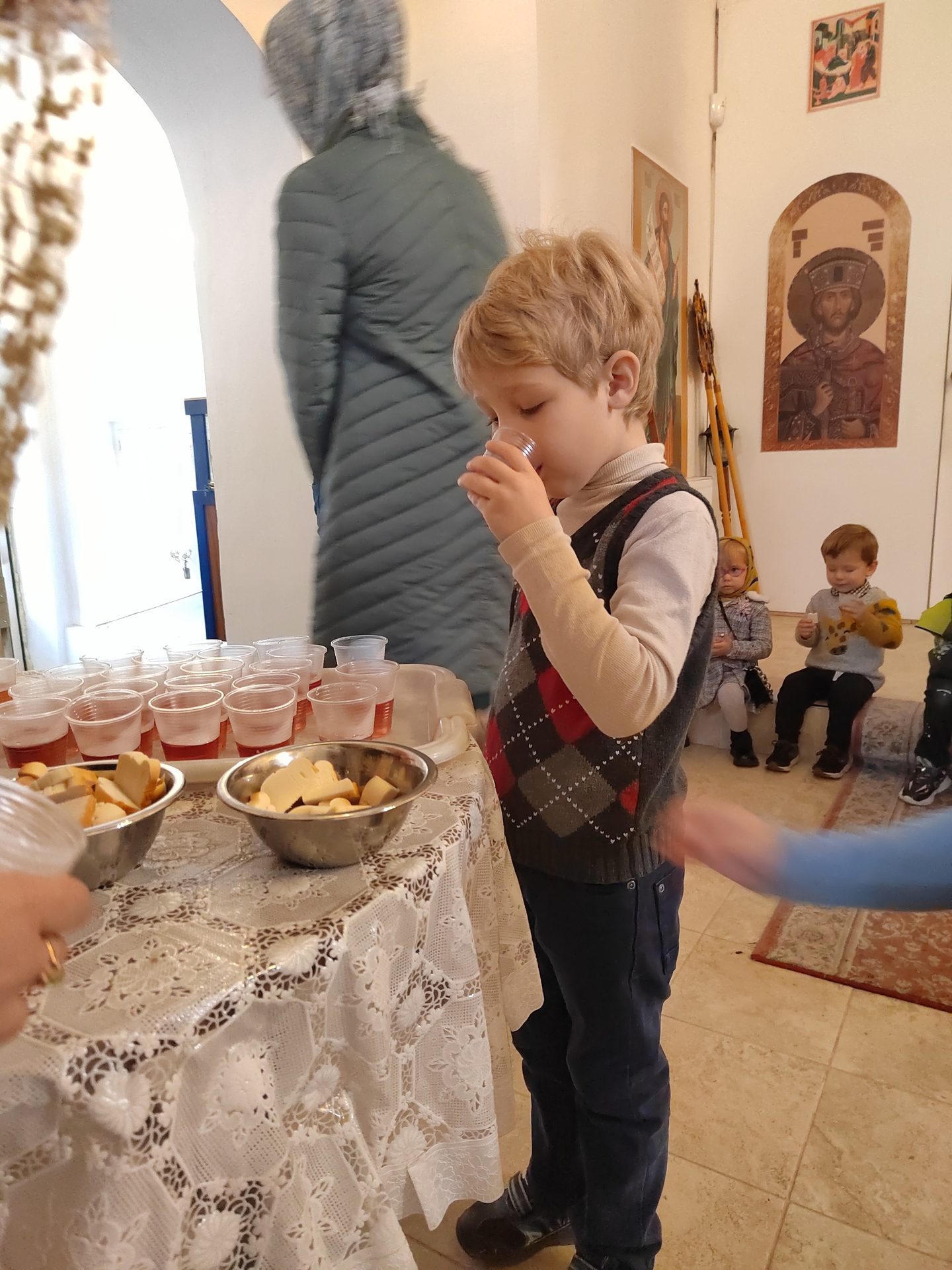 Юные вознесенские прихожане