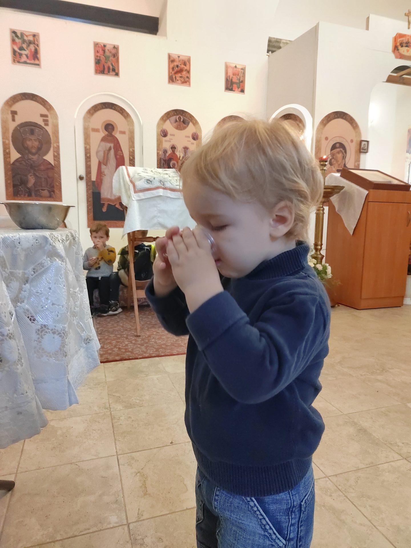 Юные вознесенские прихожане