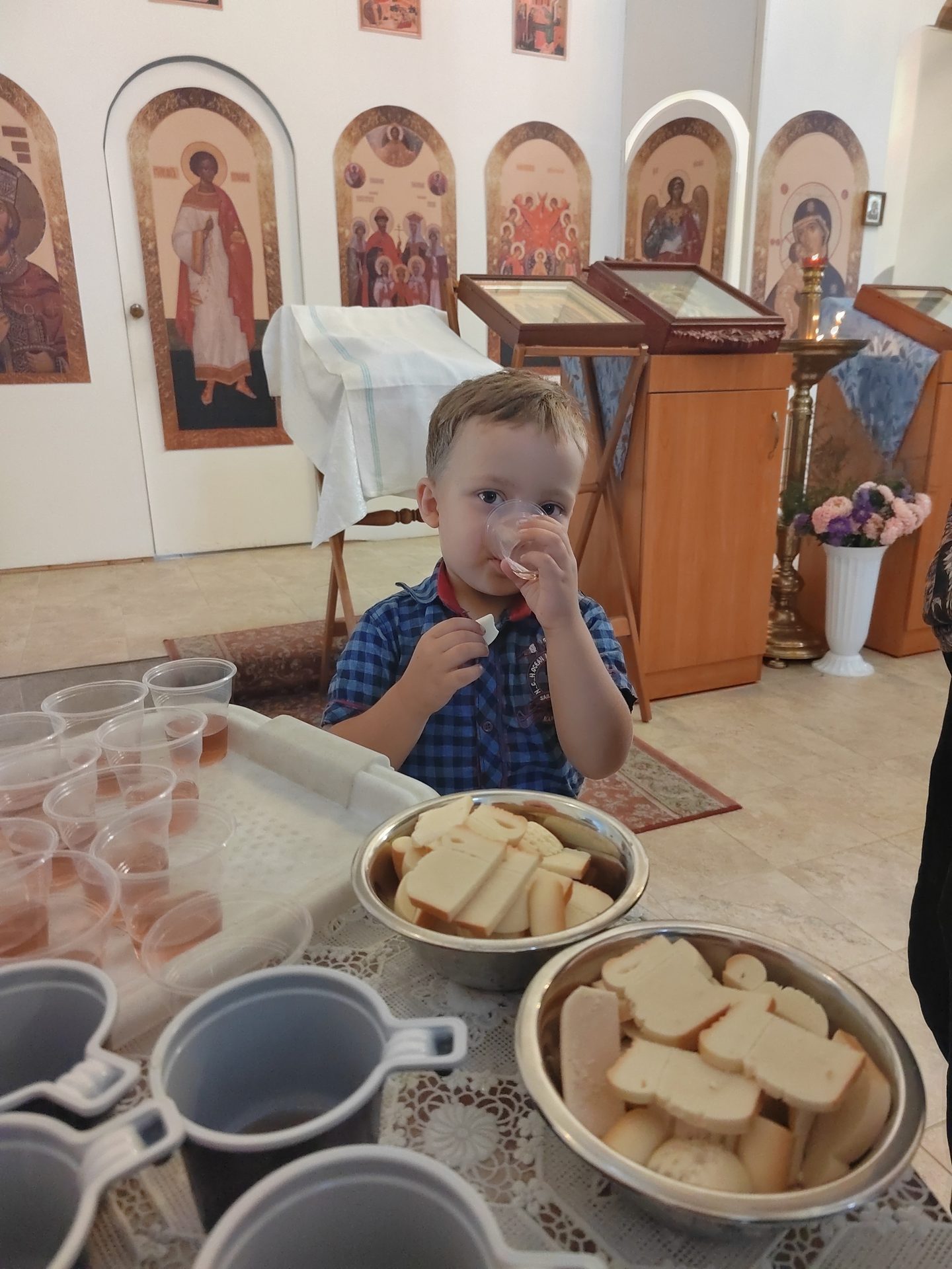 Юные вознесенские прихожане