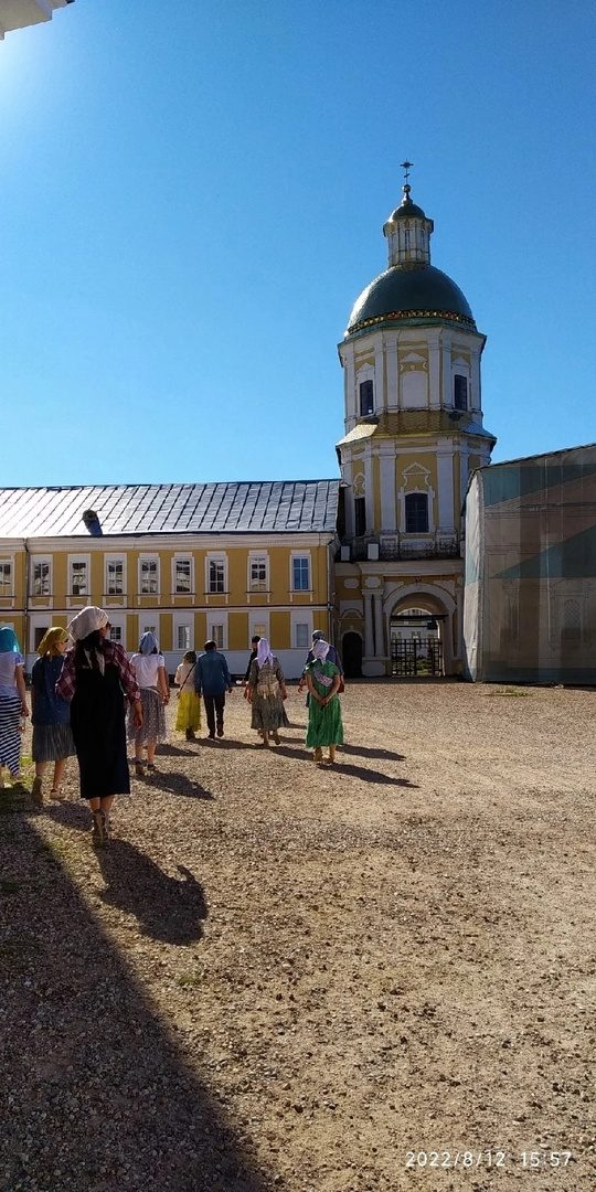 #ВознесенскиеПаломничества 12-13 августа 2022 На территории монастыря