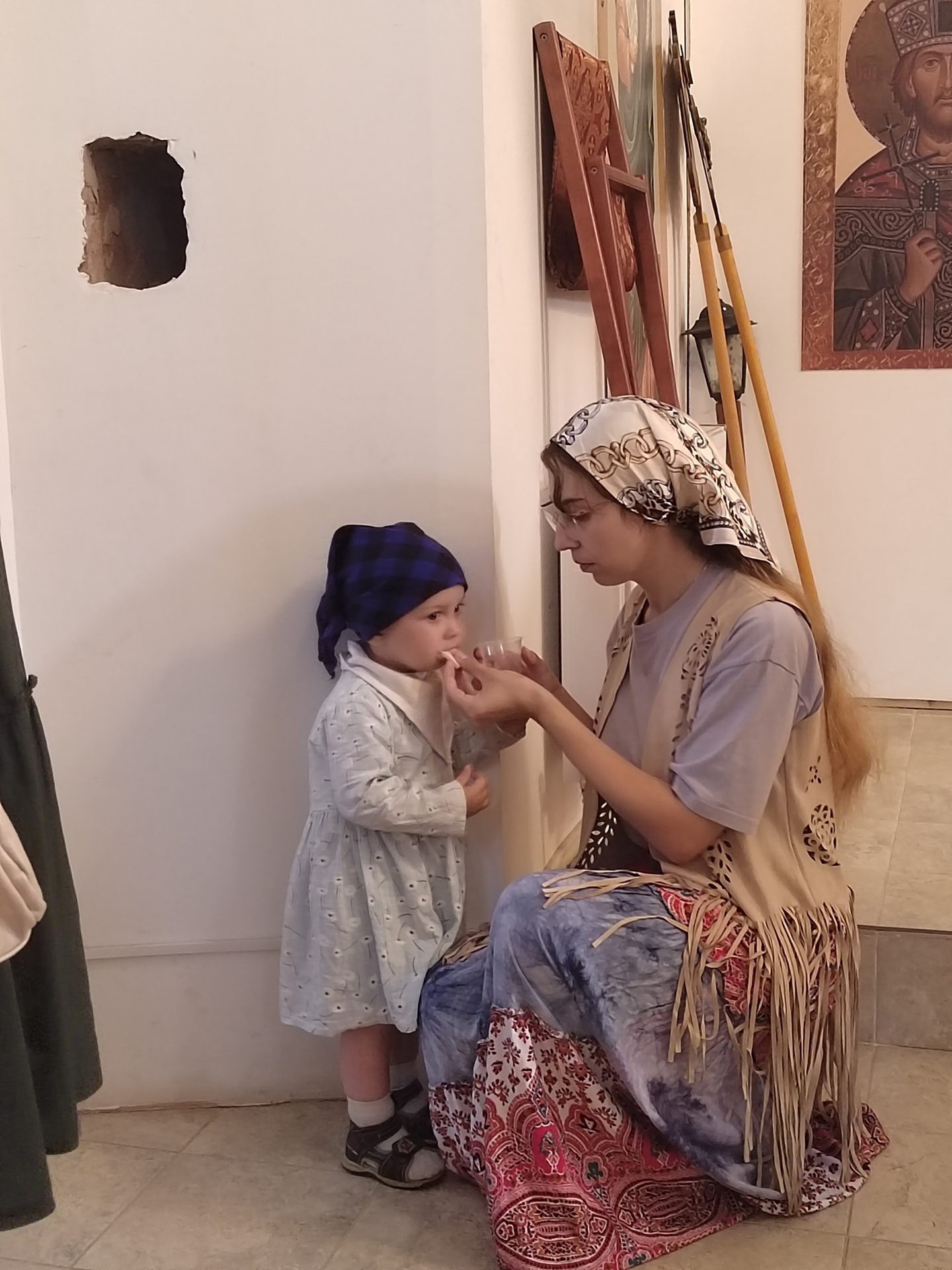 Юные вознесенские прихожане