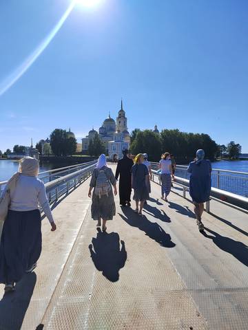 Нило-Столобенская пустынь: прибытие в монастырь